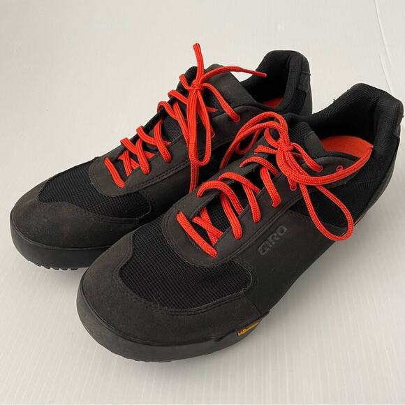 Giro Rumble VR men’s cycling shoes black and orange size 13 - Picture 4 of 9